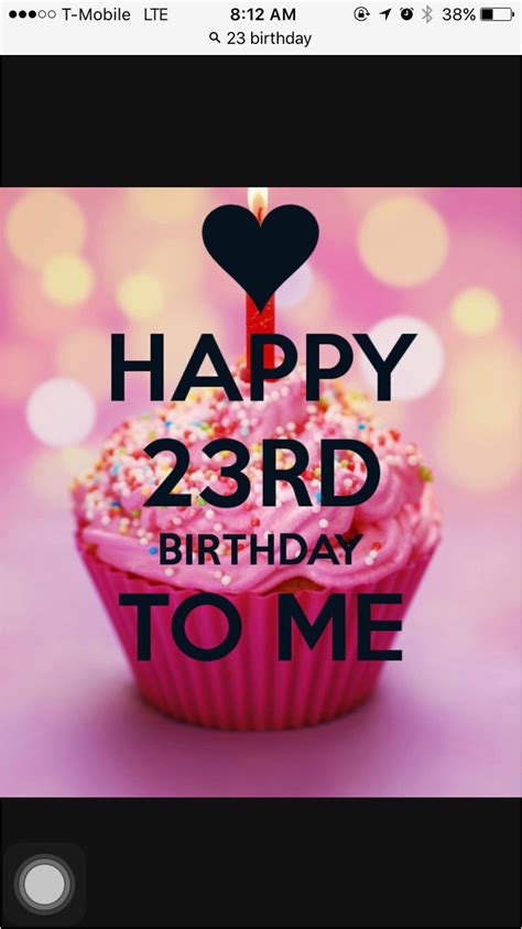 Happy 23rd Birthday Quotes Birthdaybuzz