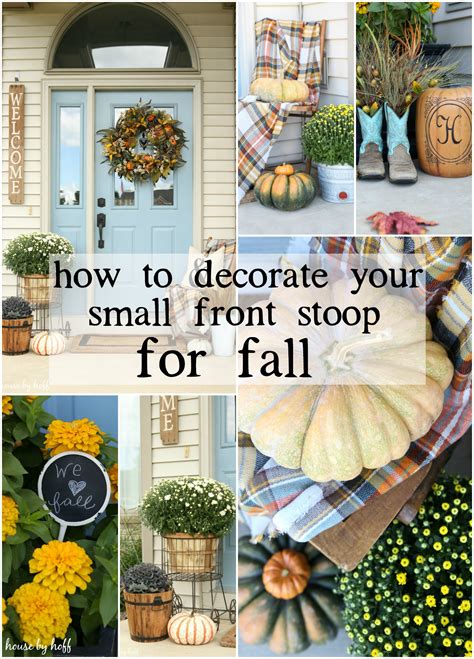 How To Decorate Your Small Front Porch For Fall House By Hoff