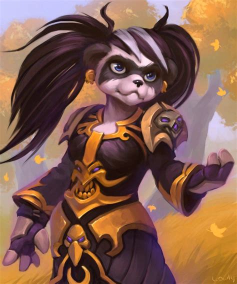 Commission Pandaren Priest Warcraft Art World Of Warcraft
