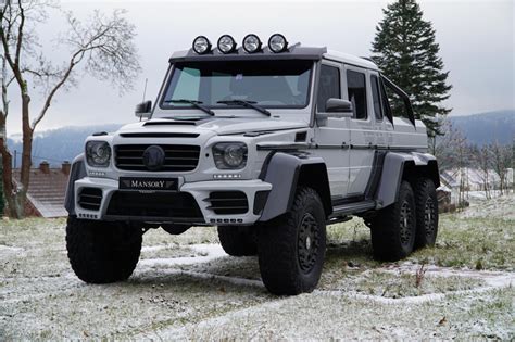 Mercedes Benz Amg G63 6x6 Gronos Off Road Vehicle By Mansory