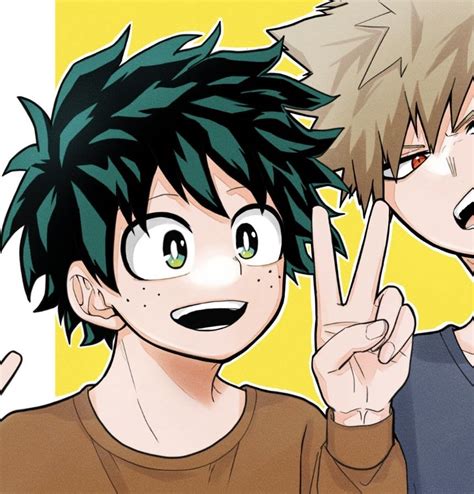 Bakudeku Matching Icons 12 Personajes De Anime Personajes Dibujos