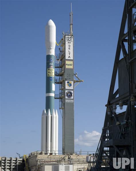 Photo Boeing Delta Ii Rocket Set To Launch Nasas Kepler Satellite
