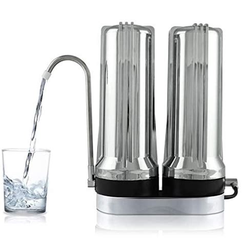 Apex Exprt Mr 2050 Dual Countertop Drinking Water Filter 5 Carbon