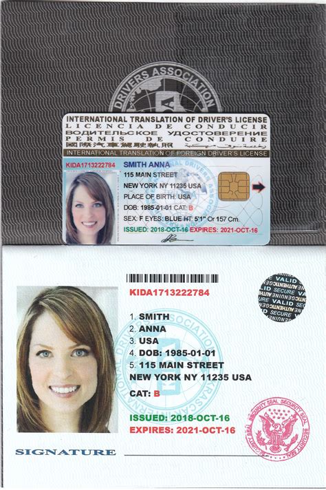 Translation of international driver's license. IDL Service Information. All about international drivers ...