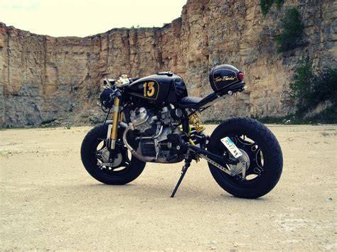 It was designed to compete. Cafe Racer - Honda CX500 Café RacerMotorCycleTuned