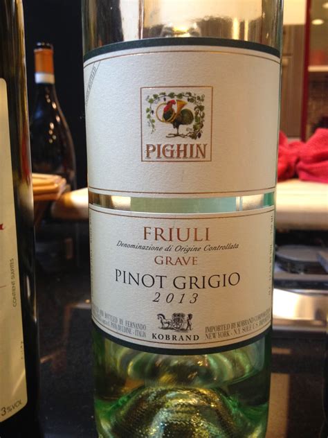 Vino Travels ~ An Italian Wine Blog Pinot Grigio From Pighin In The