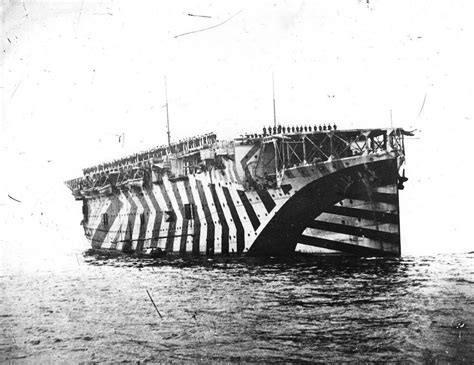 Dazzle Camouflaging The Warships With Psychedelic Paint Jobs 1917 1918