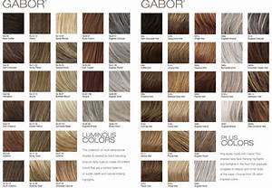 Color Chart For Gabor Wigs Wig Store