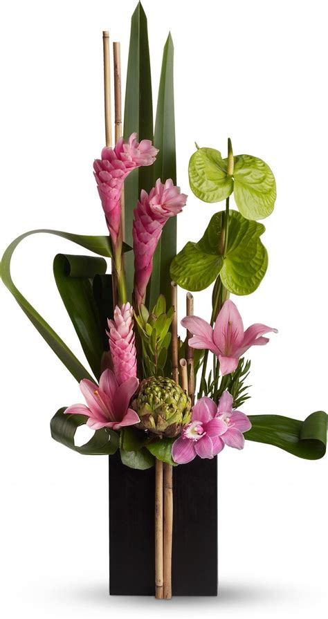 Pin by MommyInc on wreaths & arrangements | Tropical floral arrangements, Tropical flower ...