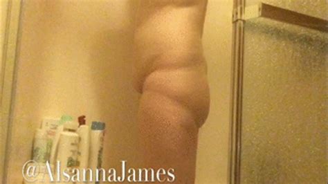 Alsanna James Gfe Soapy Shower Tits