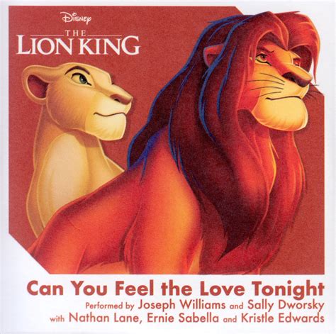 Can You Feel The Love Tonight By Joseph Williams And Sally Dworsky With