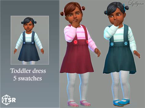 The Sims Resource Toddler Dress Amanda