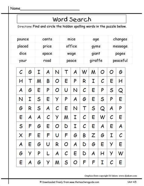 Crossword Puzzle Printable 3rd Grade Printable Crossword Puzzles