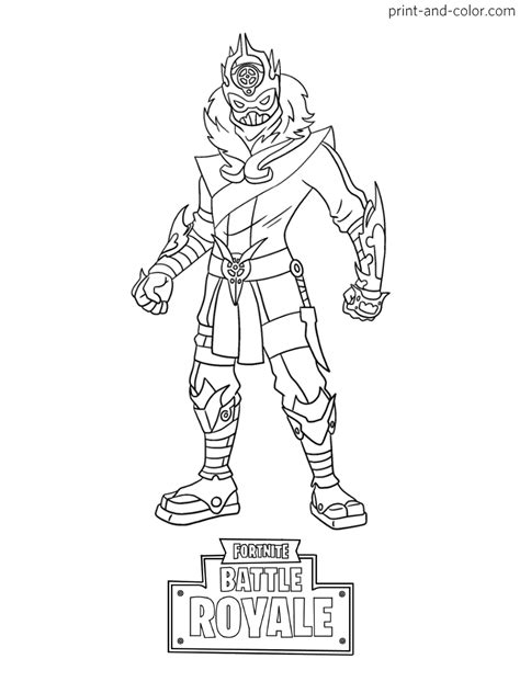 Fortnite Coloring Pages Chapter Season The Fortni Vrogue Co