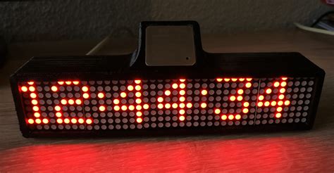 Arduino Led Matrix Clock