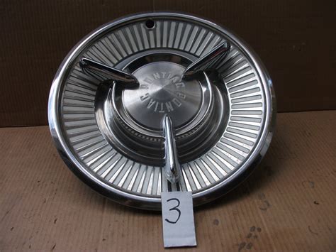 1957 Pontiac 14 Spinner Wheel Covers Starchief Bonneville Customs