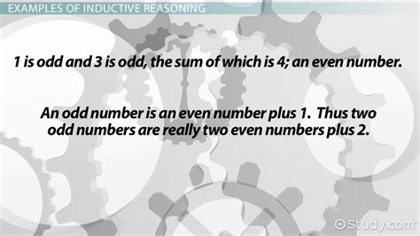 Reasoning In Mathematics Inductive And Deductive Reasoning Video