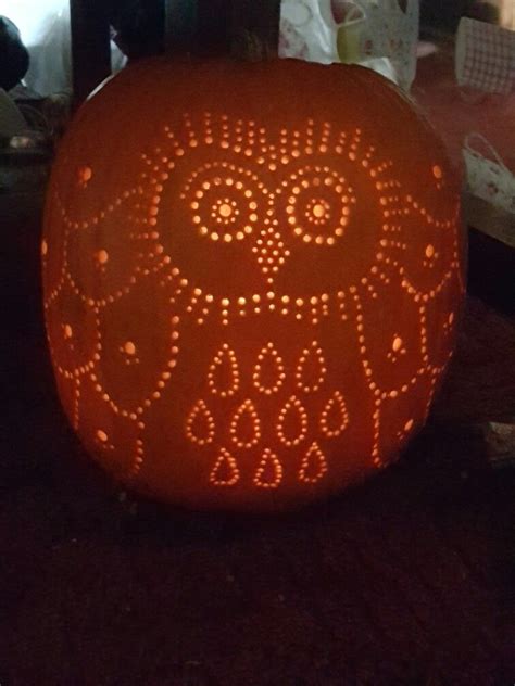 30 Pumpkin Carving With A Drill