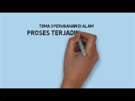 Hujan jatuh ke bumi karena awan terisi penuh dengan embun yang menjadi air. Proses Terjadinya Hujan Tema 3 kelas 3 SD - YouTube