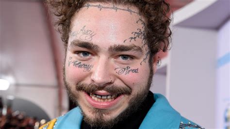 What Post Malone Looked Like Before All His Face Tattoos Sexiezpicz