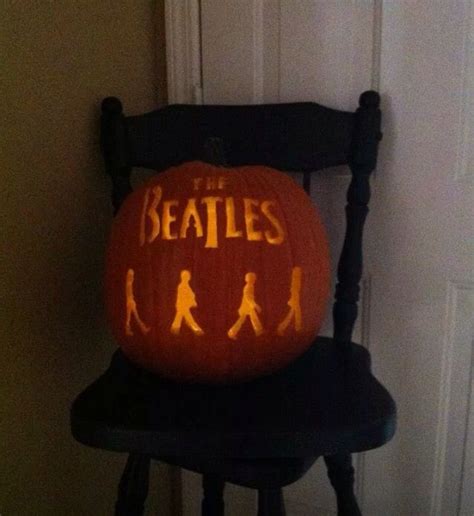 Pumpkin Carving Fun The Beatles Pumpkin Carving Pumpkin Carvings