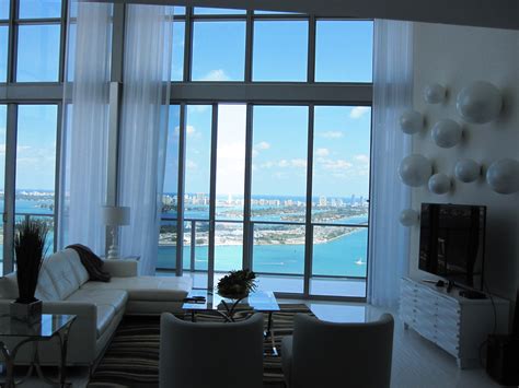 Contemporary Living Room Miami Condo By Lisa Goe At The Luxe Designer