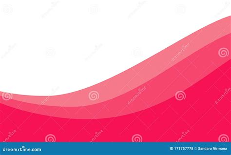 Abstract Pink Wave Background Vector Pink Tone Abstract Decorative