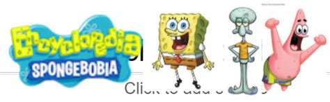 New Encyclopedia Spongebobia Logo Fandom