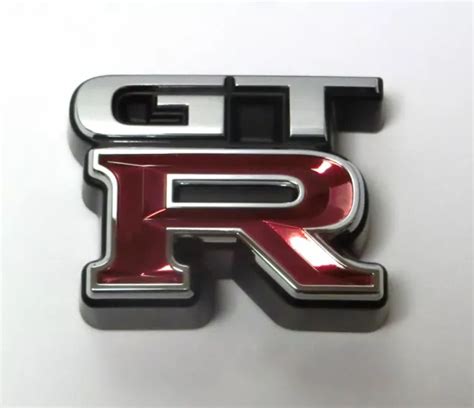JDM GENUINE NISSAN Skyline GT R R Front Grill GTR Emblem Badge AA PicClick