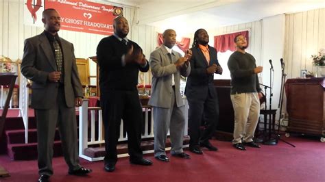 New Redeemed Deliverance Temple Cogic Mens Chorus Youtube