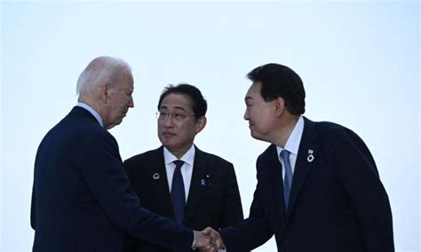 ‘historic Camp David Summit Seeks To Shore Up Japansouth Korea