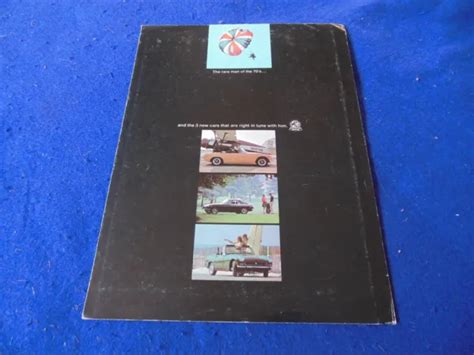 ORIGINAL BRITISH LEYLAND MG Full Range Brochure MGB MGB GT Midget PicClick