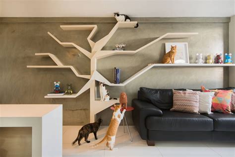 Especial Muebles Salón 10 Fabulosas Ideas Pared Para Gato