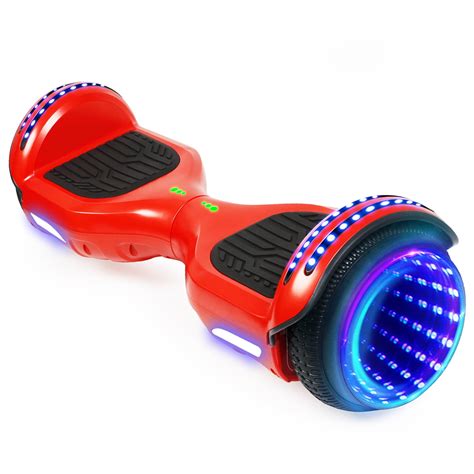 65 Two Wheel Self Balancing Hoverboard With Bluetooth Led Lights