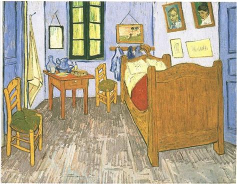 Vincent van gogh, bedroom, first version, october 1888, oil on canvas, 72 x 90 cm, van gogh museum, amsterdam, netherlands. Vincents Bedroom in Arles by Vincent Van Gogh - 716 - Painting
