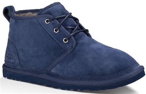 Ugg Mens Neumel New Navy Suede Boot Continental Shoes