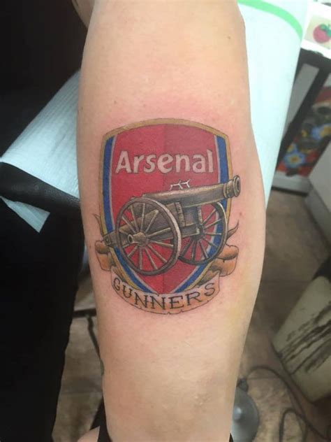 Arsenal Tattoo Gunners