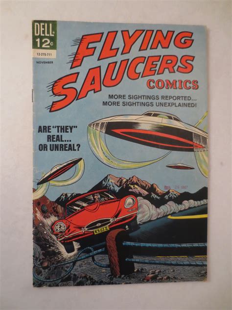 Pair Of Golden Age Comics From 1967 69 Flying Sacucer Comics 4 And