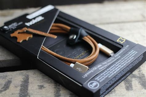 Leather Lightning Charging Cable A Leather Lightning Charg Flickr