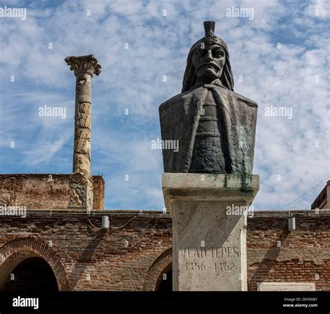 Statue Of Vlad The Impaler Known As Vlad Țepeș In Romanian In