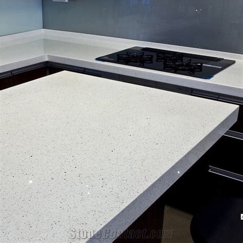 Crystal White Quartz Countertops From Bahrain