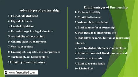 Partnership Business Advantages And Disadvantages