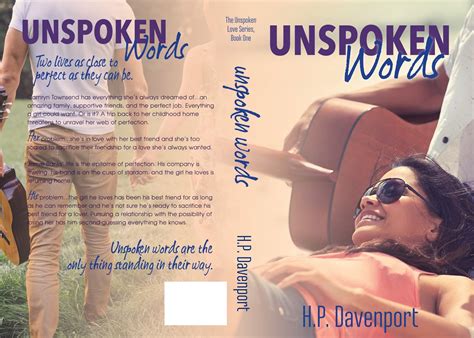 Naughty and Nice Book Blog: COVER REVEAL ~ UNSPOKEN WORDS by H.P. Davenport
