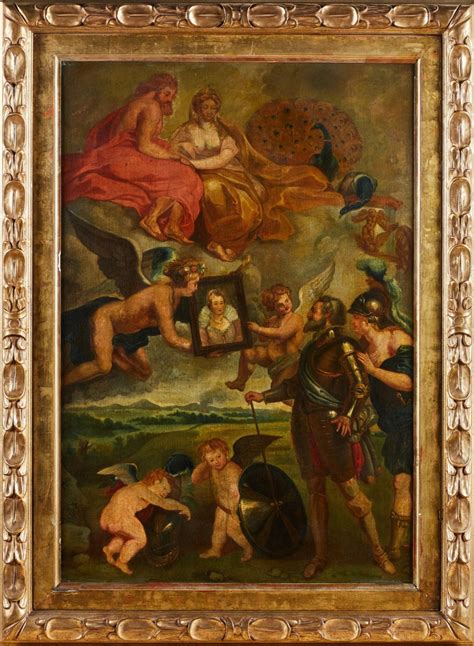 Copia Da Presentazione Del Ritratto Di Maria De Medici A Enrico Iv Rubens Pieter Paul