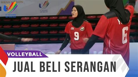 jual beli serangan dari tim volley wanita indonesia vs malaysia 31 st sea games youtube