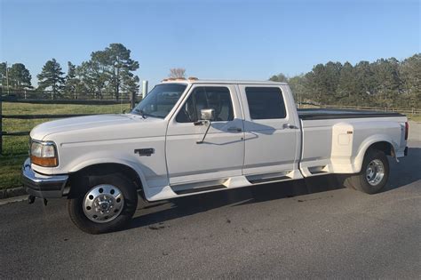 No Reserve 1997 Ford F 350 Crew Cab Dually Power Stroke For Sale On