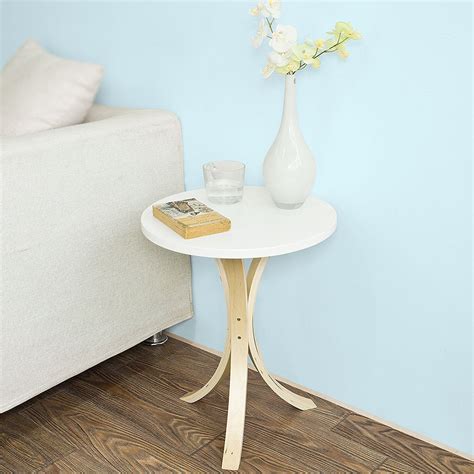 Simple Modern Wooden Small Round Table Coffee Table Small