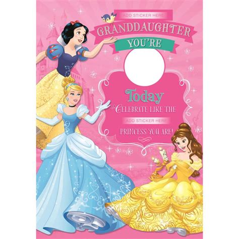 Princess Birthday Printable Cards
