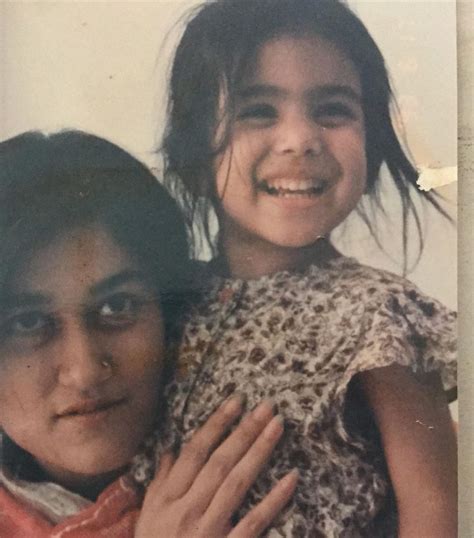 Memorable Pictures Of Usha Shah Of Her Childhood With Her Gorgeous