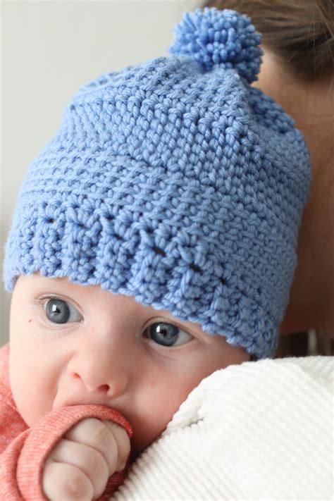 Crochet Linked Stitch Baby Hat Daisy Farm Crafts